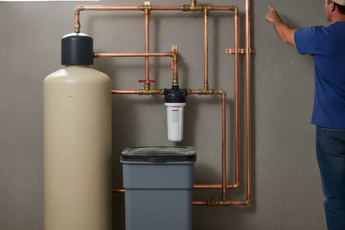 Whole-house water treatment system installed in Kingston
